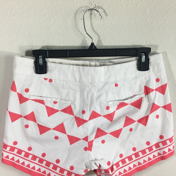 J. Crew City Fit Chino Shorts Tribal Print Size 2 - Picture 3 of 6